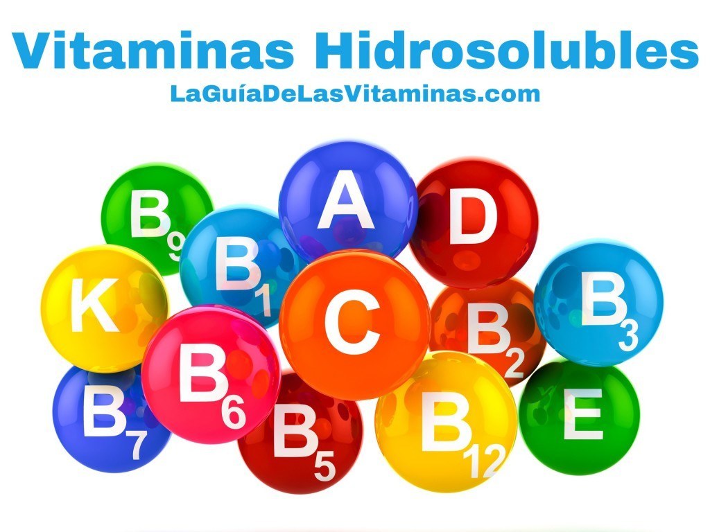 Vitaminas hidrosolubles | La Guia de las Vitaminas