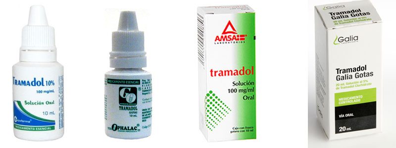 Gotas uso de tramadol