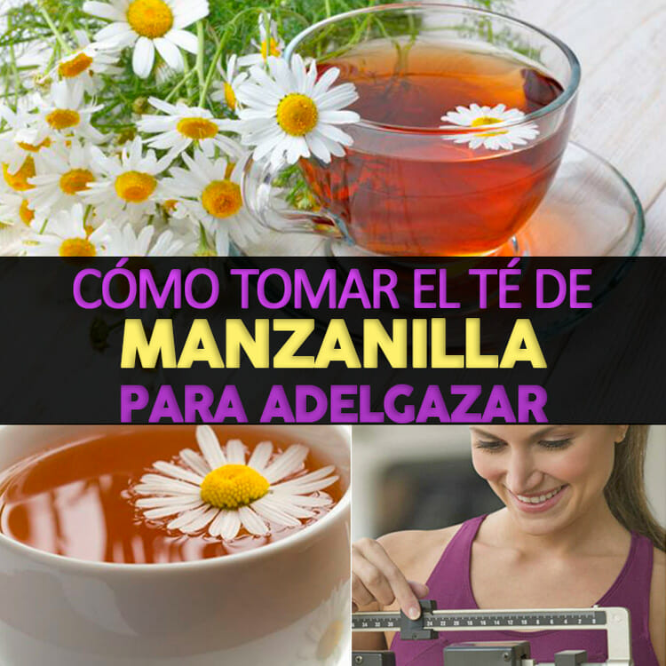 Manzanilla para adelgazar